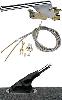 EHB-7000K1 Floor Mount Hand Operated Emergency Brake Kit 10" Hand Lever