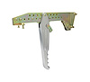 Under-the-Dash Hand Operated Emergency Brake Solid Ball-Milled Handle