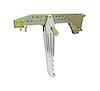 Under-the-Dash Hand Operated Emergency Brake Solid Ball-Milled Handle - image 1