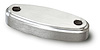 Billet Aluminum Throttle Pedal Spacer 1/2" Thick Fits Chrome Throttle pedal Assembly Brushed Aluminum Finish - image 1
