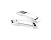 GSE-2156 Interior Door Pull, Goolsby Edition, Smooth Insert, Standard Size, Billet Aluminum, Pair, Polished