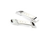 GSE-2158 Interior Door Pull, Goolsby Edition, Upholstery Ready Insert, Standard Size, Billet Aluminum, Pair, Polished - image 1