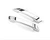 GSE-2159 Interior Door Pull, Goolsby Edition, Smooth Insert, XL Size, Billet Aluminum, Pair, Polished