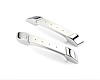 GSE-2161 Interior Door Pull, Goolsby Edition, Upholstery Ready Insert, XL Size, Billet Aluminum, Pair, Polished