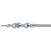 Hood Release Cable Kit Brushed Finish Handle Assembly - image 3