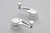 Polished Billet Aluminum Vent Window Crank Ford Pre 1949 - image 1