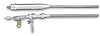 KD-2200RHT GM 200-4R Stainless Steel Kickdown Cable Kit Brushed Aluminum Fittings and Ferrule - image 1