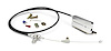 KD-2400U GM TH400 Stainless Steel Kickdown Cable Kit Black
