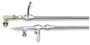 KD-2518HT Chrysler TF-518 Stainless Steel Kickdown Cable Kit Brushed Aluminum Fittings and Ferrule - image 1