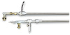 KD-2727HT Chrysler TF-727 Stainless Steel Kickdown Cable Kit Brushed Finish Aluminum Fittings and Ferrule