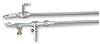KD-2FMXHT FMX Stainless Steel Kickdown Cable Kit Brushed Finish Aluminum Fittings and Ferrule - image 1