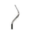 RLK-69018 Lever Conversion Kit, 12 in. Bench Bend Lever, No Bottom Threads, Chrome Finish