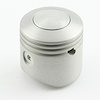 PLAIN CLEAR BUTTON W/PISTON KNOB - image 1