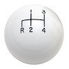 White Shifter Knob 2" Diameter - image 1