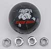 Speed Dawgr Black/Aqua Splash Shift Knob - image 1