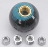 Speed Dawgr Black/Aqua Splash Shift Knob - image 3