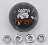 Speed Dawg Black/Pearl Splash Shift Knob - image 1