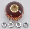 Speed Dawgr White Flame Shift Knob - image 3