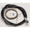 U-Cut-to-Fit Speedometer Cable Kit Black Rubber Housing - image 2