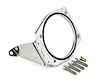 TCB-40HS092 Throttle Body Bracket, Fits w/Holley Sniper, 92 mm Intake, Clear Ring - image 1
