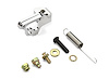 TCB-40PF4L1 Throttle/Kickdown/Cruise Control Cable Mounting Bracket, Fits w/Edelbrock Pro-Flo 4 w/4150 Throttle Body, Brite - image 1
