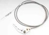 Trunk Release Cable Kit Brushed Finish Handle Assembly - image 4