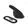 X70-BHBF Floor Mount Emergency Hand Brake Boot and Ring Set Billet Aluminum Ring - image 1