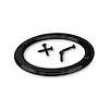 Round Boot Ring Only Billet Aluminum Ring - image 1