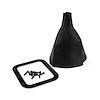 X70-FMB Rectangular Shifter Boot and Ring Set Stainless Steel Ring - image 1