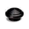 XACN-002 Air Cleaner Nut, Lucille Style, Billet Aluminum, Black Finish - image 1