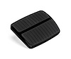 XBAG-016RM Brake Pedal Pad, Black, Brake/Clutch Pedal, Billet Aluminum - image 1