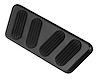BLACK 64-68 MUSTANG AUTO BRAKE INS - image 1