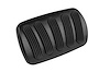 XBAG-6138 Billet Aluminum Curved XL Non-Power Brake Pad Midnight Series Black - image 1