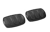 XBAG-6139 Billet Aluminum Curved Brake/Clutch Pad Midnight Series Black - image 1