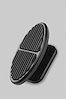 BLACK BILLET FOOT REST OVAL PAD