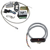 BLACK HORIZONTAL ALUMINUM LED DASH INDICATOR KIT AOD - image 1