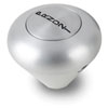 Black Cable Operated Shifter; 16 in. Single Bend Black Lever; Mushroom Shift Knob; For AOD Transmiss - image 1