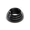 XDK-005 Dash Knob Bezel, 7/16 in.-28 Size, Female, Deco Style, Black - image 1