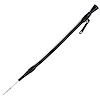 XED-5007 Flexible Engine Dipstick, Push Into Passengers Side/Front Sump, Billet Aluminum, Black Housing - image 1