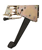 XEFB-9000 Under-the-Dash Foot Operated Emergency Brake Solid Ball-Milled Arm