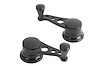 Black Steel Vent Window Cranks GM Pre 1949 - image 1