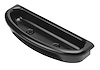 Crescent Shape Arm Rest Door Pulls Midnight Series, Black Finish