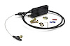 XKD-2400HT GM TH400 Stainless Steel Kickdown Cable Kit Black Anodized Aluminum Fittings and Ferrule - image 1