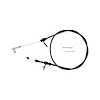 XKD-2518U Hi-Tech Kickdown Kit, U-Cut-To-Fit, Incl. Black Fittings w/Ferrule/Instructions, Black Housing, Black Finish - image 1