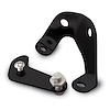 XTCB-40LT1 Throttle/Kickdown Cable Mounting Bracket, Incl. Arm/Hardware, Black Stainless Steel - image 1