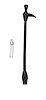XTD-3727TM Hi-Tech Flexible Braided Stainless Transmission Dipstick Chrysler 727