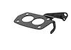 BRACKET THROTTLE ROCHESTER TRI POWER BLACK FINISH STAINLESS STEEL - image 1