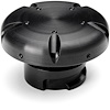 LSO-02-B LS Engine Oil Cap, Dished, Billet Aluminum, Black Finish - image 1
