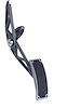 MCP-P2 Accelerator Pedal Assembly, Billet Aluminum, Universal Firewall Mount, Gray Finish