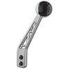 SH-202-8 Shifter Lever, Manual, 8 in., Hurst, Tremec, TKO-500, TKO-600, T-56, w/2 Bolt Flange, Gray Powder - image 1